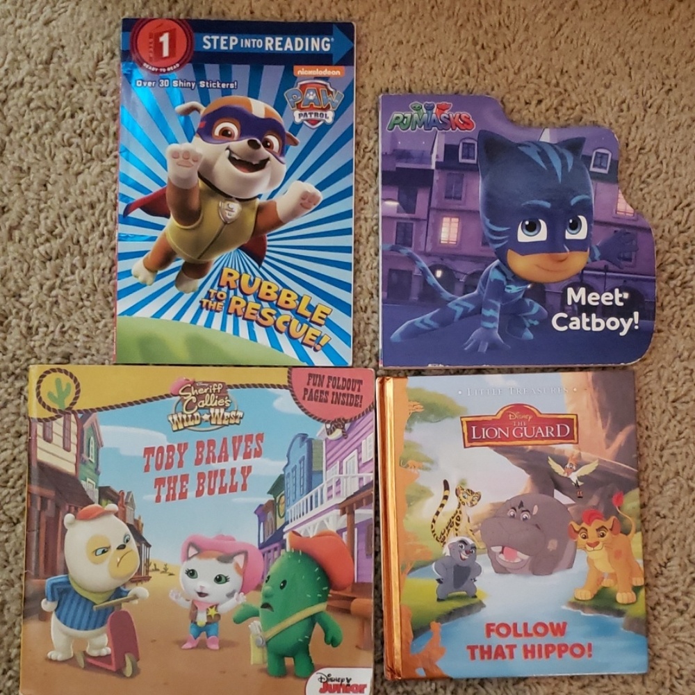 4 children's books